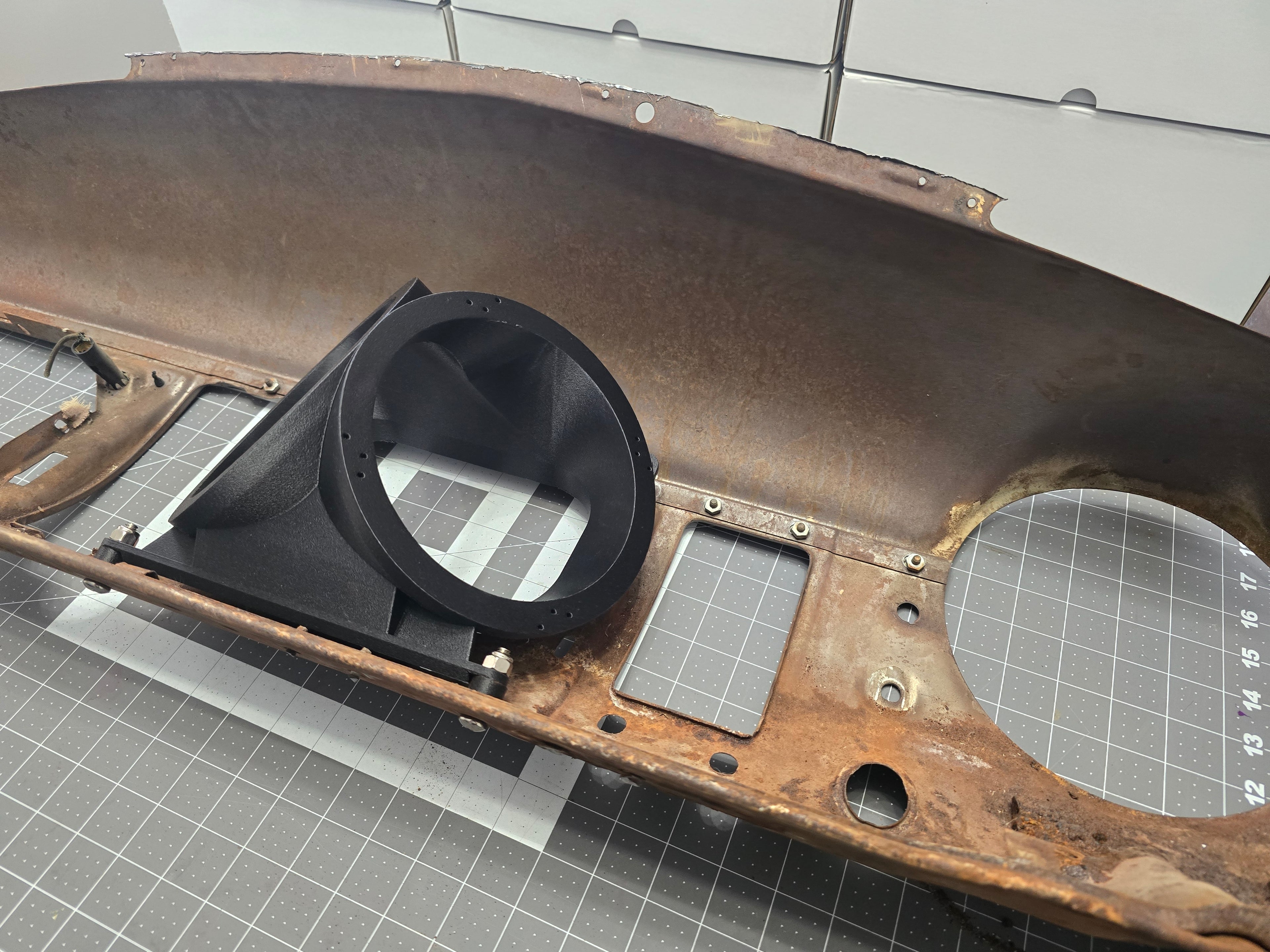 1949-1950 Dash Speaker Adapter for Dual 6.75" Speakers