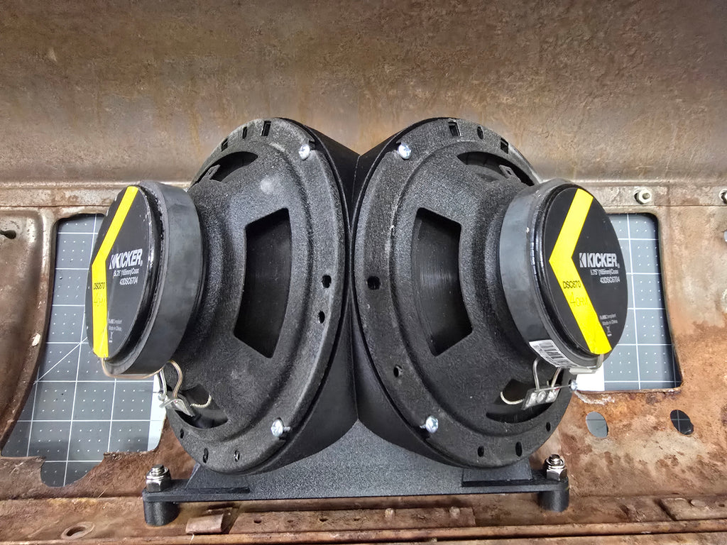 1949-1950 Dash Speaker Adapter for Dual 6.75" Speakers
