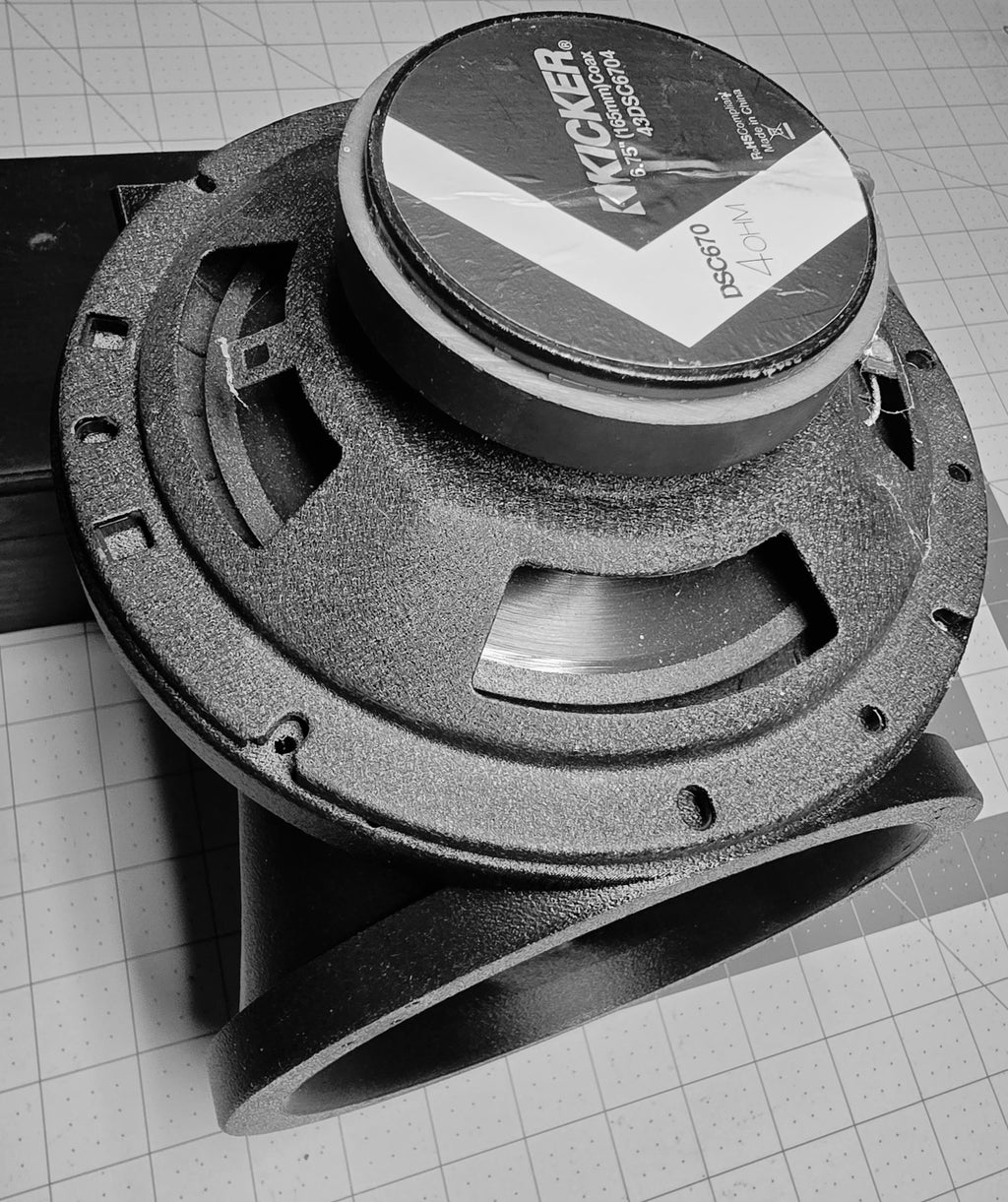 1953-1954 Dash Speaker Adapter for Dual 6.75" Speakers