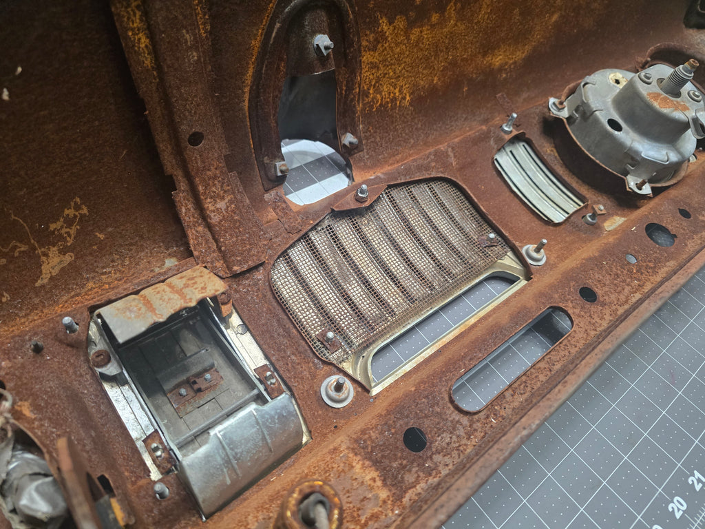 1951-1952 Dash Speaker Adapter for Dual 6.75" Speakers